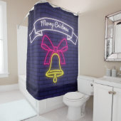 ネオンクリスマスベル シャワーカーテン (インサイチュ)
