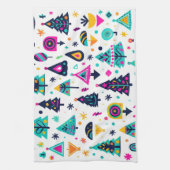 ネオンクリスマス キッチンタオル (縦)