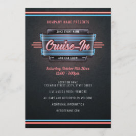 ネオンクルーズイン招待状 招待状