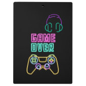 ネオンクールビデオゲーム。 クリップボード (裏面)