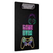 ネオンクールビデオゲーム。 クリップボード (右)