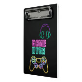 ネオンクールビデオゲーム。 ミニクリップボード (アングル2)