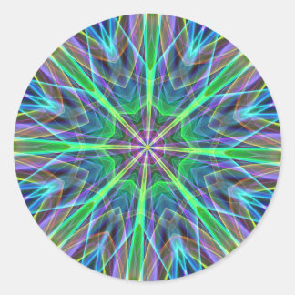 ネオンクール鮮やかパステルオーラマンデラ ラウンドシール