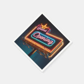 ネオングランドオープニングビルボード スタンダードカクテルナプキン (角)