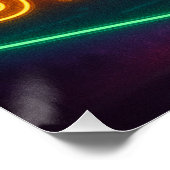 ネオングリズリーポスター ポスター (コーナー)