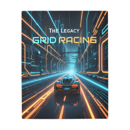 ネオングリッドレーシングザレガシ メタルプリント