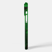 ネオングリーンウッドモダン抽象芸術iPhone / iPadケース Case-Mate iPhoneケース (裏面 / 左)