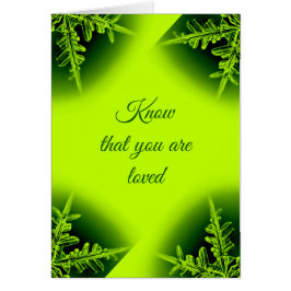 ネオングリーンカードが好きであることを知っている