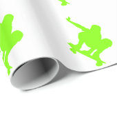 ネオングリーンスケーター,チャートルーズ ラッピングペーパー (ロールコーナー)