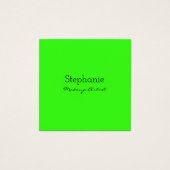 ネオングリーンメイクアップアーティストサロンブライトカラフル  (正面)