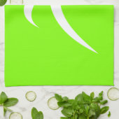 ネオングリーンランニング キッチンタオル (折り畳み)