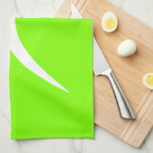 ネオングリーンランニング キッチンタオル (四つ折り)