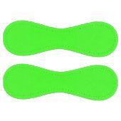 ネオングリーン無地のカラー ソフトボール (パネル)