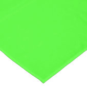 ネオングリーン無地のカラー テーブルクロス (アングル)