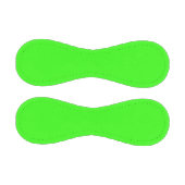 ネオングリーン無地のカラー 野球ボール (パネル)