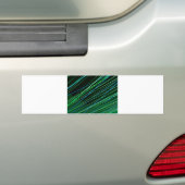 ネオングリーン線 バンパーステッカー (車上)