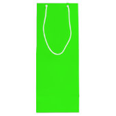 ネオングリーン ワインギフトバッグ (裏面)