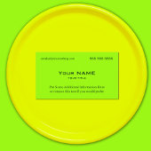 ネオングリーン 名刺