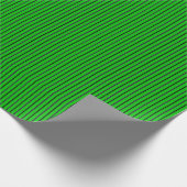 ネオングリーン(紫と黒の付ストライプ) ラッピングペーパー (角)