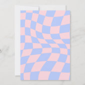 ネオングルーヴィディスコ誕生日 招待状 (裏面)