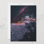 ネオングローアップ:トロピカルビーブススプリングブレイクパーティー 招待状 (裏面)