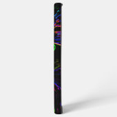 ネオングローキャット SAMSUNG GALAXYケース (左側面)