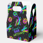 ネオングロースティックバー(ユダヤ教の)バル・ミツバーID991 フェイバーボックス (オープン)