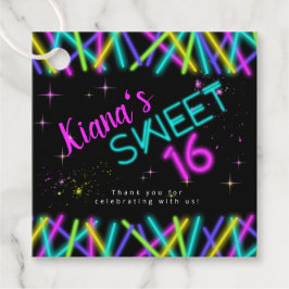 ネオングロースティック甘い16名前ID760 フェイバータグ