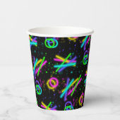 ネオングロースティック甘い16名前ID760 紙コップ (裏面)