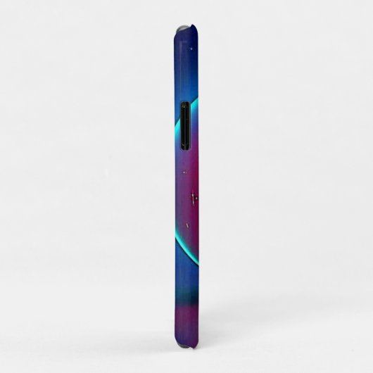 ネオングロースマイリーフェイス Case-Mate iPhoneケース (裏面/右)