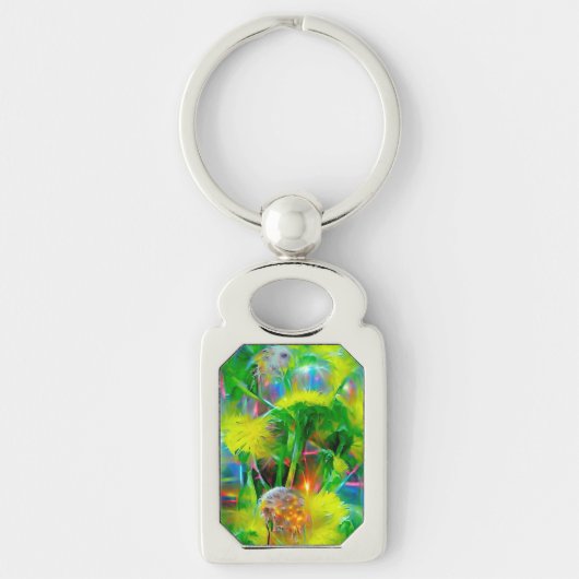 ネオングローダンデオンズインドリームガーデン キーホルダー (正面)