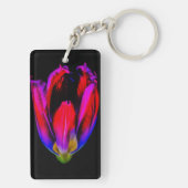 ネオングローチューリップ キーホルダー (裏面)