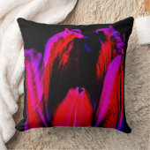 ネオングローチューリップ クッション (ブランケット)