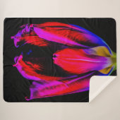 ネオングローチューリップ シェルパブランケット (正面(横))