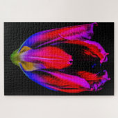 ネオングローチューリップ ジグソーパズル (横)