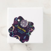 ネオングローディスコダンスバースデーパーティー フェイバータグ (インサイチュ)