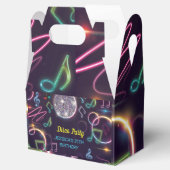 ネオングローディスコダンスバースデーパーティー フェイバーボックス (オープン)