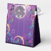 ネオングローディスコダンスバースデーパーティー フェイバーボックス (裏面サイド)