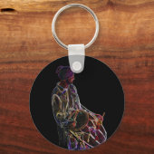 ネオングロードホルドラマーのキーチェーン キーホルダー (正面)