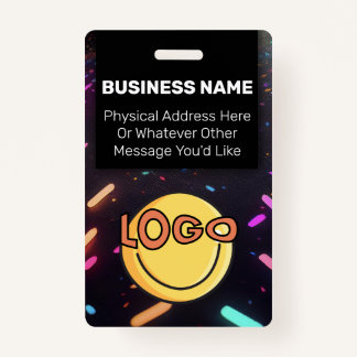 ネオングローナイトクラブIDコンサートVIPイベントパス バッジ