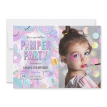 ネオングローパンパースパパーティー誕生日写真