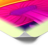 ネオングローマッシュルーム林 ポスター (角)