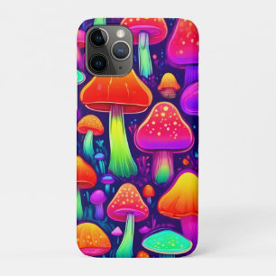ネオングローマッシュルーム林 iPhone 11 PROケース