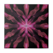 ネオングローライトスティック抽象デザイン タイル (正面)