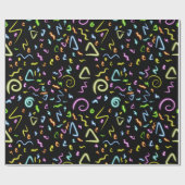 ネオングローラッピング紙 ラッピングペーパー (フラット)