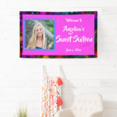 ネオングロールックSweet sixteen カラフル 横断幕 (インサイチュ)