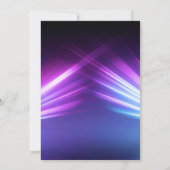 ネオングローレトロアーケードゲームバースデーパーティー 招待状 (裏面)