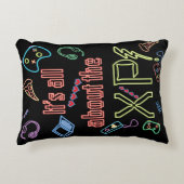 ネオンゲーマー アクセントクッション (正面)