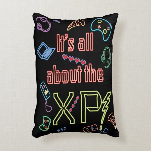 ネオンゲーマー アクセントクッション (正面(垂直))