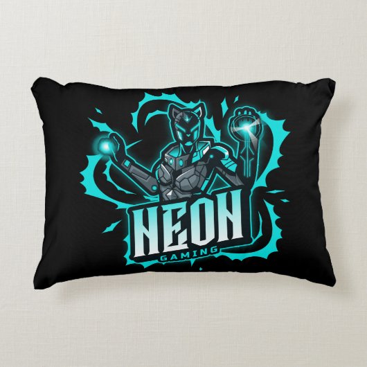 ネオンゲーム アクセントクッション (正面)